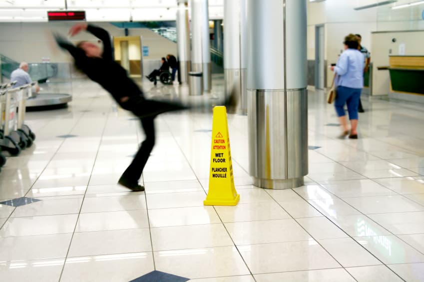 Slip and fall in Columbus, Georgia